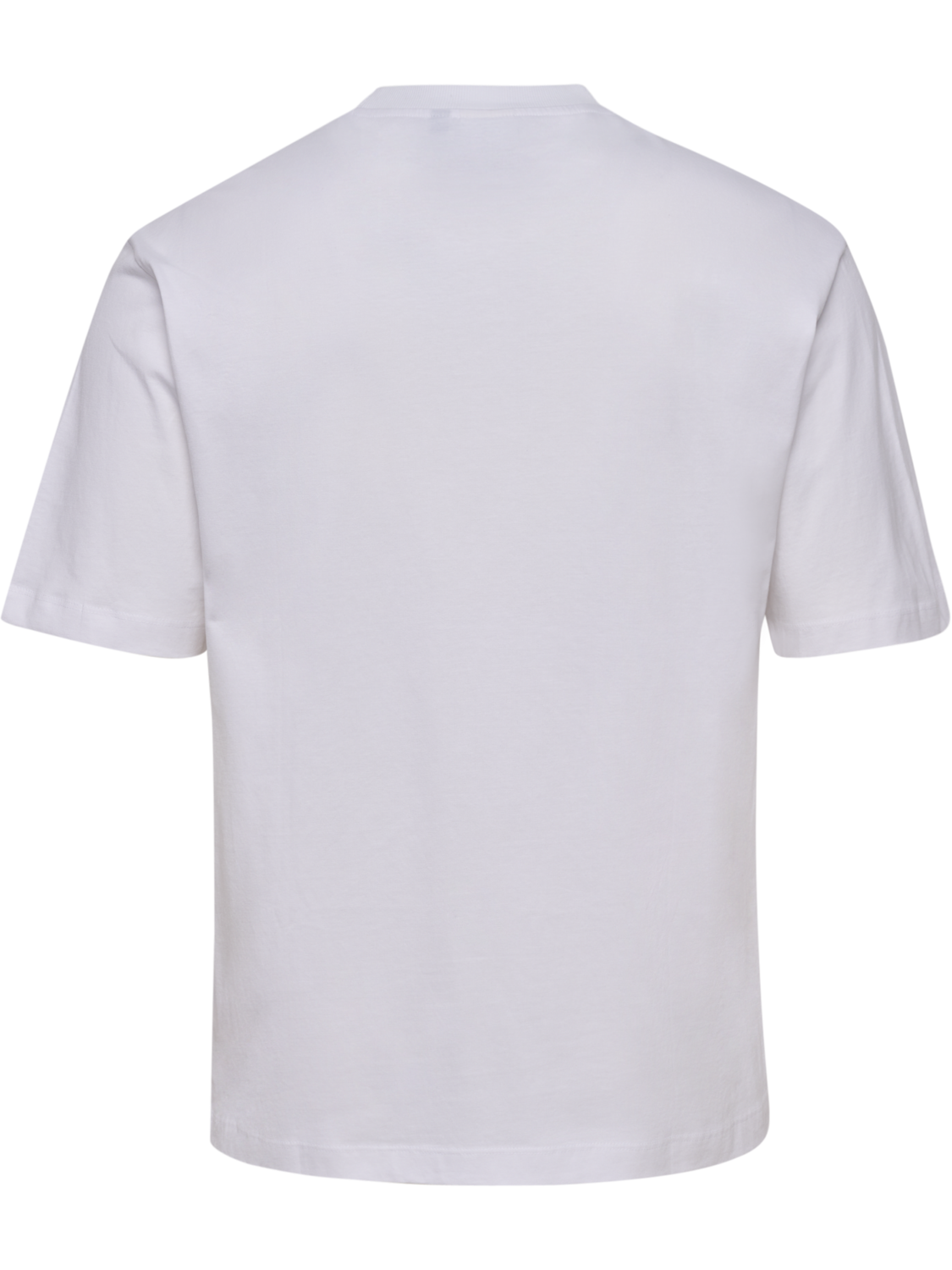 hmlCLUB LOGO T-SHIRT S/S, WHITE, packshot