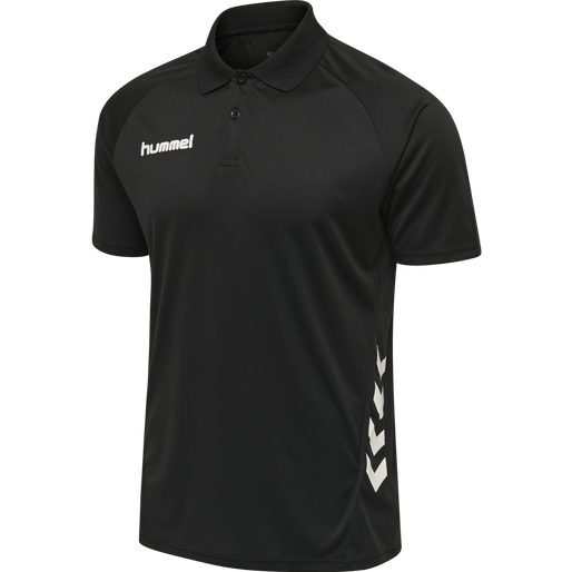 hmlPROMO POLO, BLACK, packshot