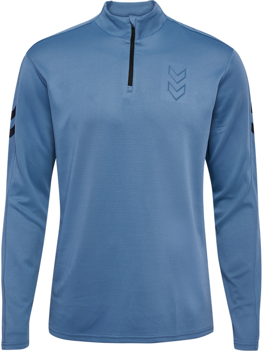 hmlACTIVE PL HALF ZIP, CORONET BLUE hmlACTIVE PL HALF ZIP, CORONET BLUE, packshot