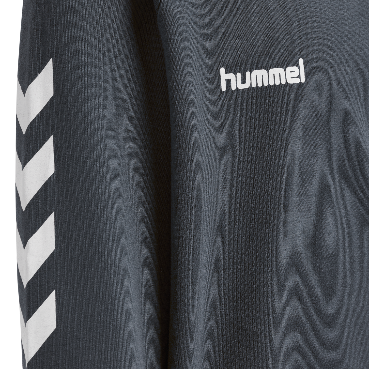 HUMMEL GO KIDS COTTON HOODIE, INDIA INK, packshot
