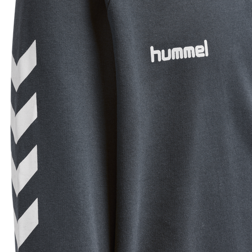 HMLGO KIDS COTTON HOODIE, INDIA INK, packshot