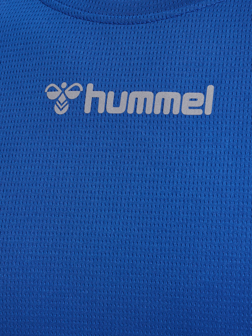 hmlRUN SINGLET S/L, TRUE BLUE, packshot