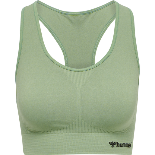 hmlTIF SEAMLESS SPORTS TOP, BASIL, packshot