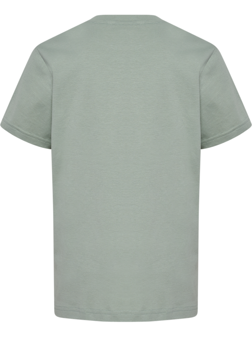 hmlTUKAS T-SHIRT S/S 2-PACK, BLACK IRIS/ICEBERG GREEN, packshot