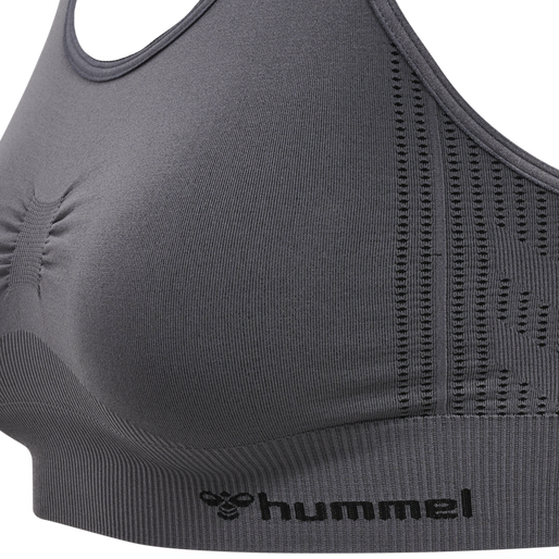 hmlMT SHAPING SEAMLESS SPORTS TOP, QUIET SHADE, packshot