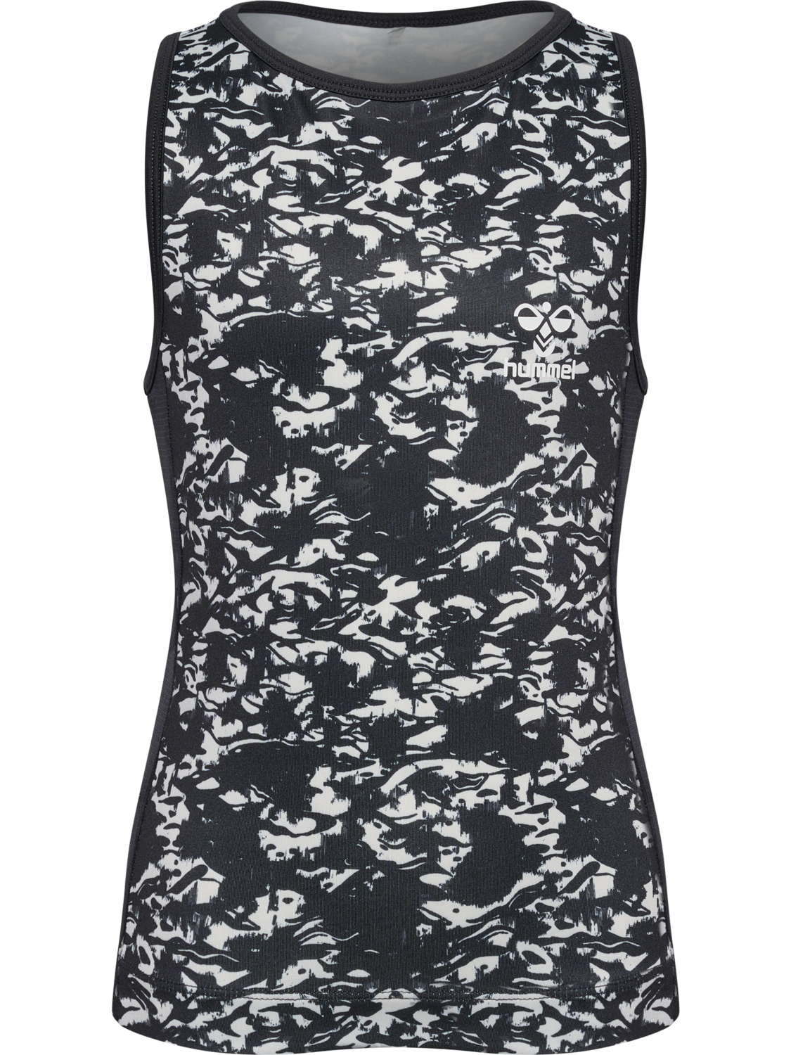 hmlLUCA TOP, BLACK, packshot