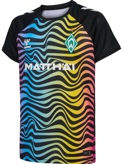 WER 24/25 GK JERSEY S/S KIDS, MULTI COLOUR, packshot