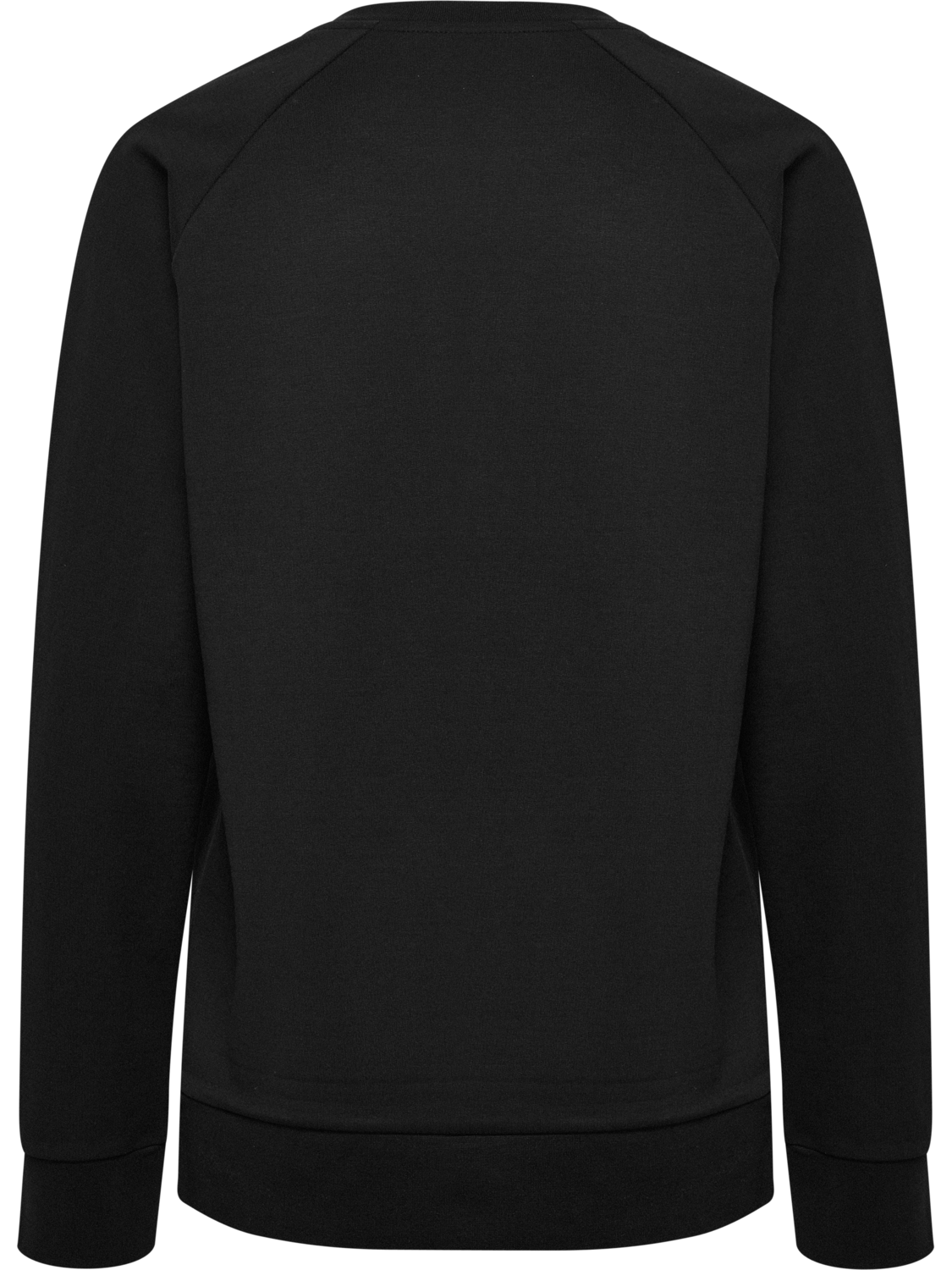 HUMMEL GO COTTON LOGO SWEATSHIRT WOMAN, BLACK, packshot
