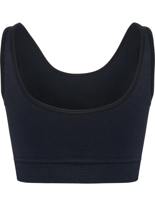 hmlALIVE SEAMLESS BRA, BLACK hmlALIVE SEAMLESS BRA, BLACK, packshot