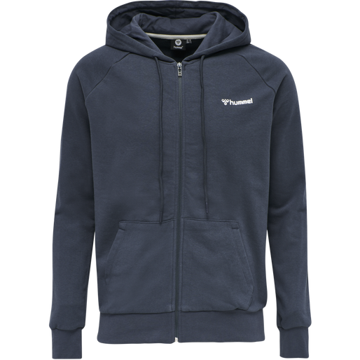 hmlISAM ZIP HOODIE, BLUE NIGHTS, packshot