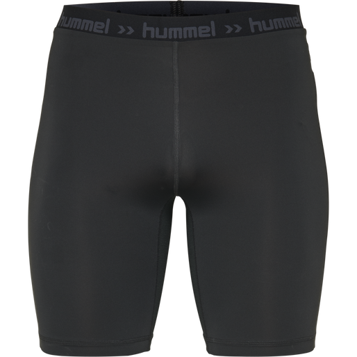 HML FIRST PERFORMANCE TIGHT SHORTS, BLACK, packshot