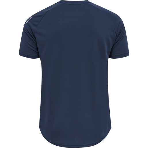 hmlTE TIHALT T-SHIRT, INSIGNIA BLUE, packshot