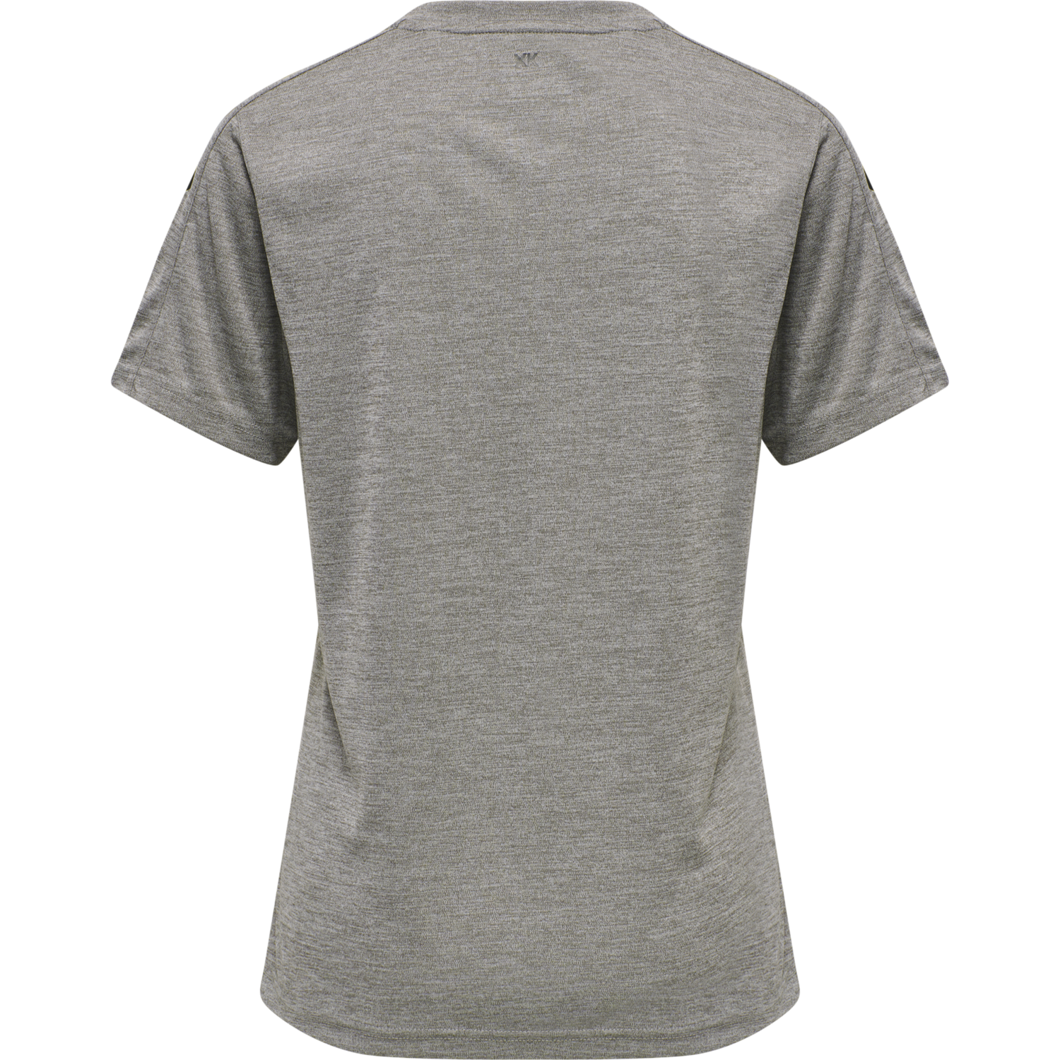hmlCORE XK POLY JERSEY S/S WOMAN, GREY MELANGE, packshot