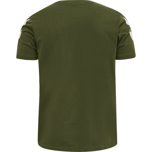 hmlLEGACY CHEVRON T-SHIRT, RIFLE GREEN hmlLEGACY CHEVRON T-SHIRT, RIFLE GREEN, packshot