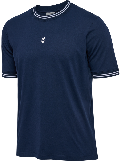 hmlPULSE RETRO T-SHIRT S/S, DRESS BLUES hmlPULSE RETRO T-SHIRT S/S, DRESS BLUES, packshot