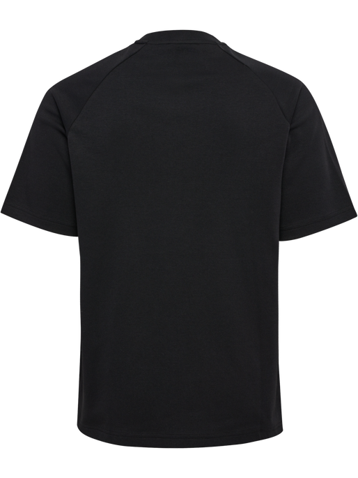 hmlTECH LOOSE TEE, BLACK, packshot