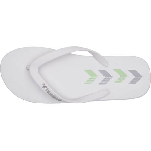 CHEVRON FLIP FLOP, WHITE CHEVRON FLIP FLOP, WHITE, packshot