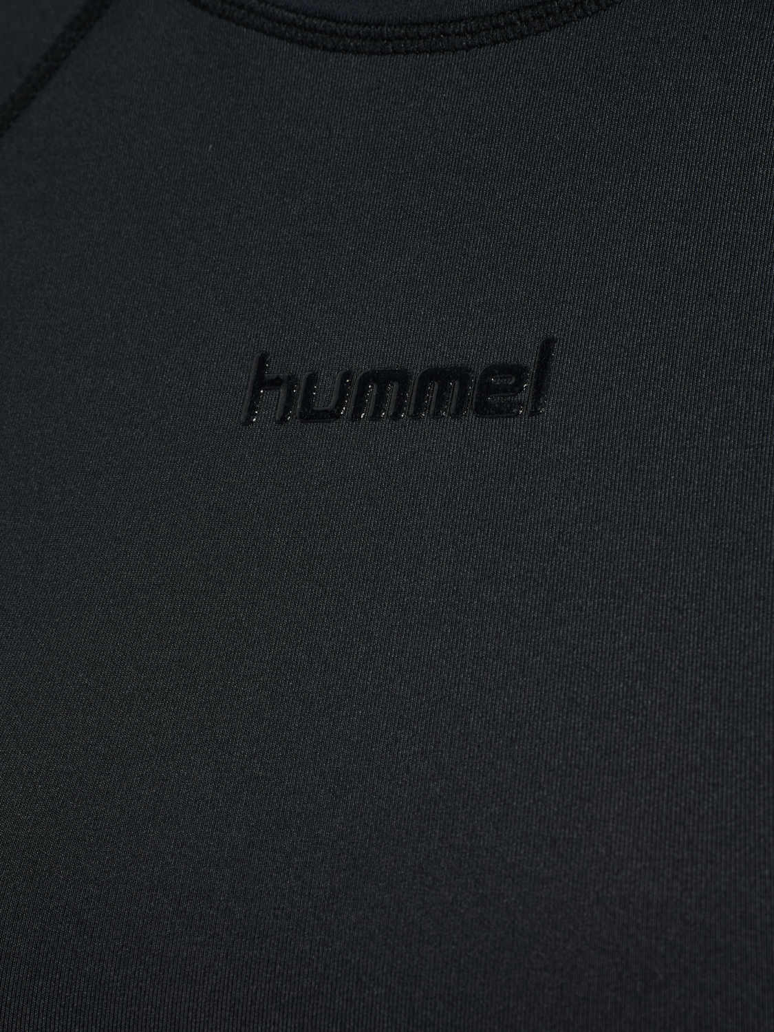 hmlPRIMA W T-SHIRT L/S, BLACK, packshot