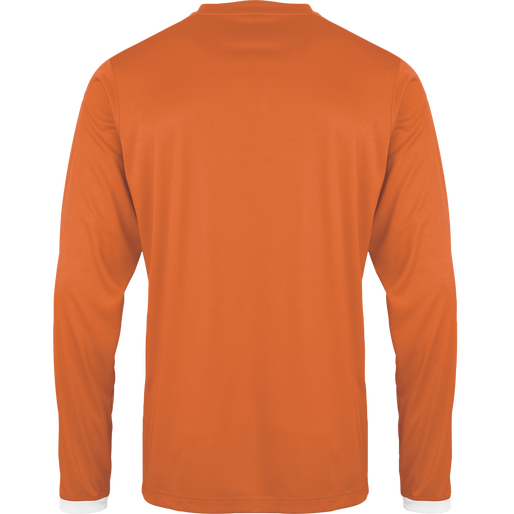 CORE LS POLY JERSEY, TANGERINE PR, packshot