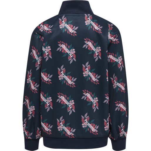 hmlRILEY ZIP JACKET, BLACK IRIS, packshot