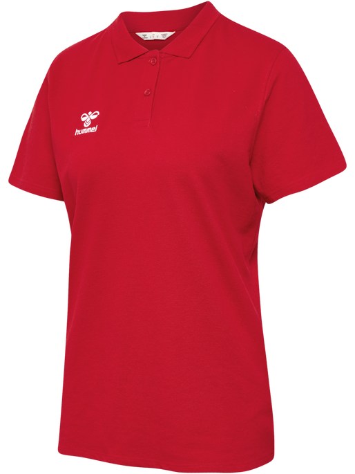 hmlGO 2.0 POLO WOMAN, TRUE RED, packshot
