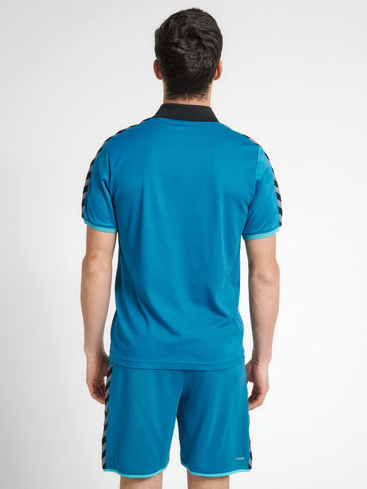 hmlAUTHENTIC FUNCTIONAL POLO, CELESTIAL, model