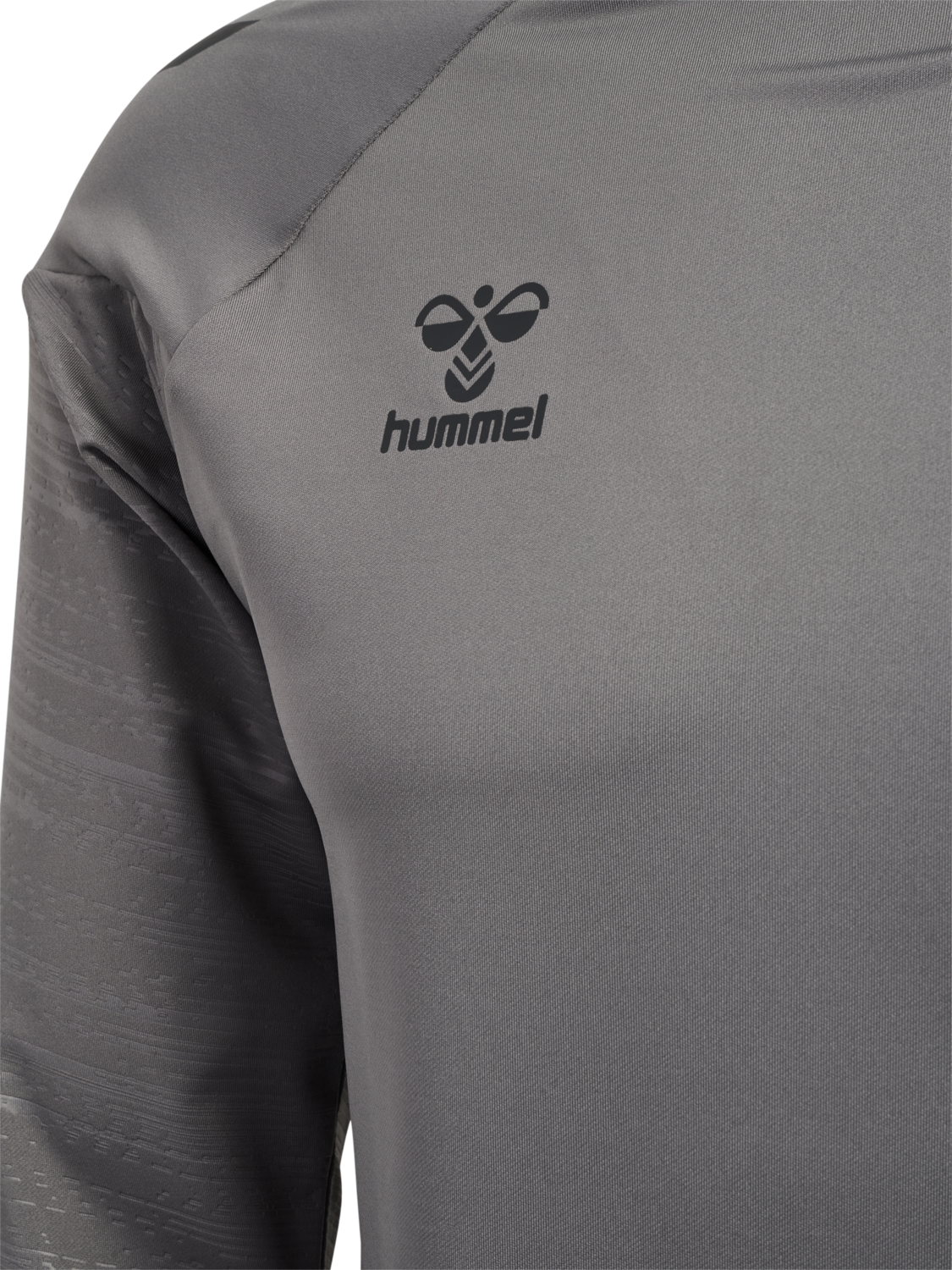 hmlPRO TRAINING CREW SWEAT, STEEL GRAY, packshot
