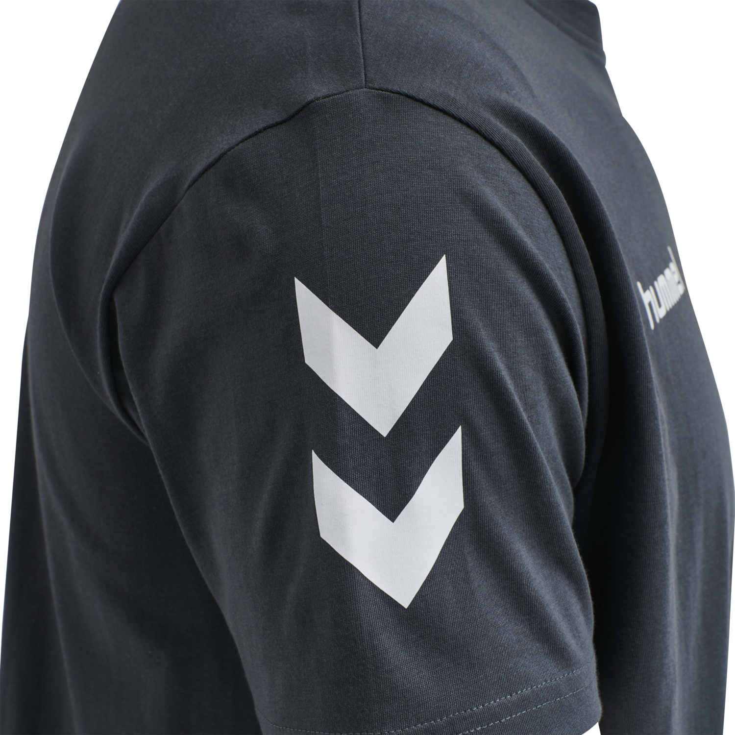 HUMMEL GO COTTON T-SHIRT S/S, INDIA INK, packshot