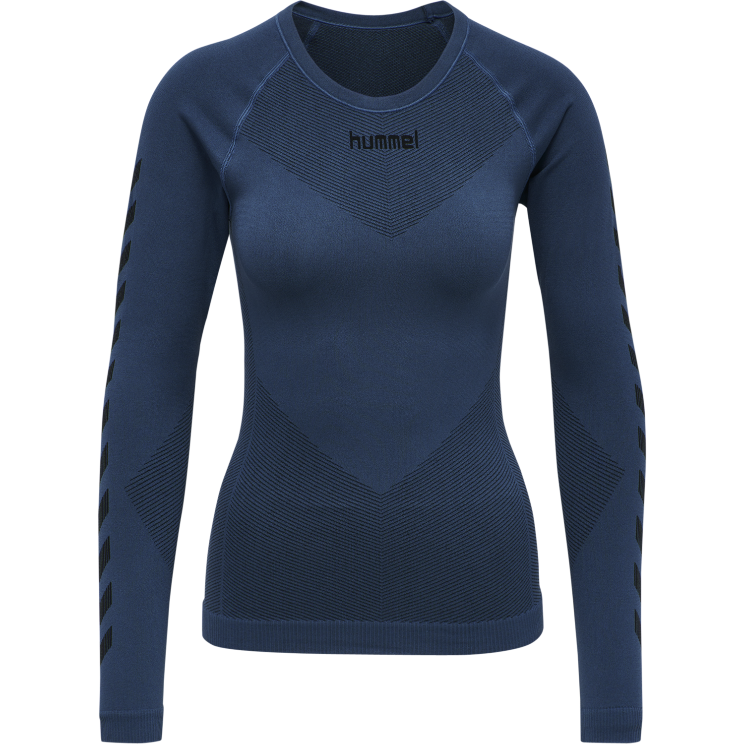 hummel HUMMEL FIRST SEAMLESS JERSEY L/S W - DARK DENIM 