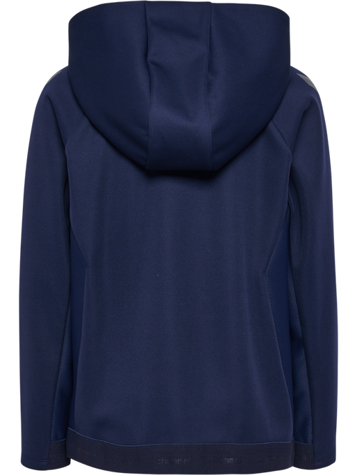 hmlCIMA 2.0 ZIP HOODIE KIDS, MARINE, packshot