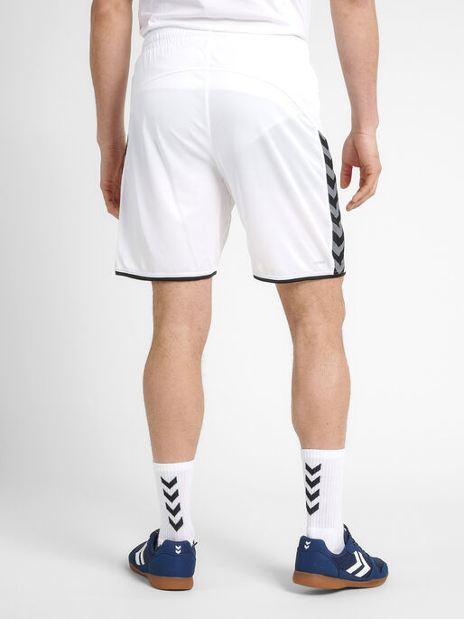 hmlAUTHENTIC POLY SHORTS, WHITE, model