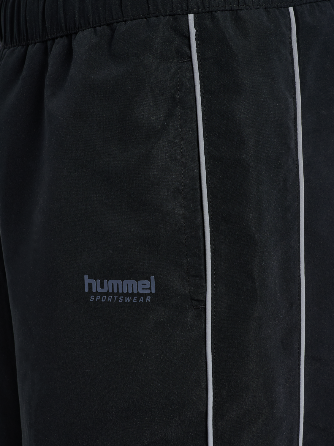 hmlLOOSE TRACK PANTS TOPSCORER, BLACK/EBONY, packshot