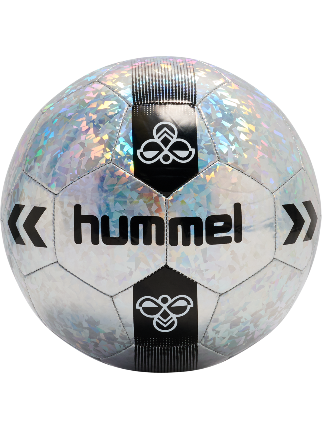 hmlSHIMMER FOOTBALL, BLACK/WHITE, packshot