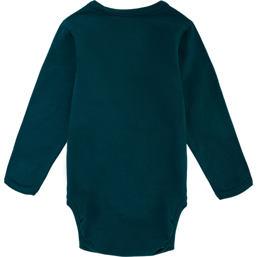 hmlFASTWO FLIPPER BODY L/S, DEEP TEAL, packshot