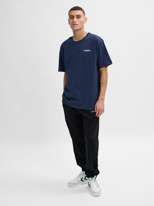 hummel FELIX LOOSE TEE - DRESS BLUES | hummelsport.de
