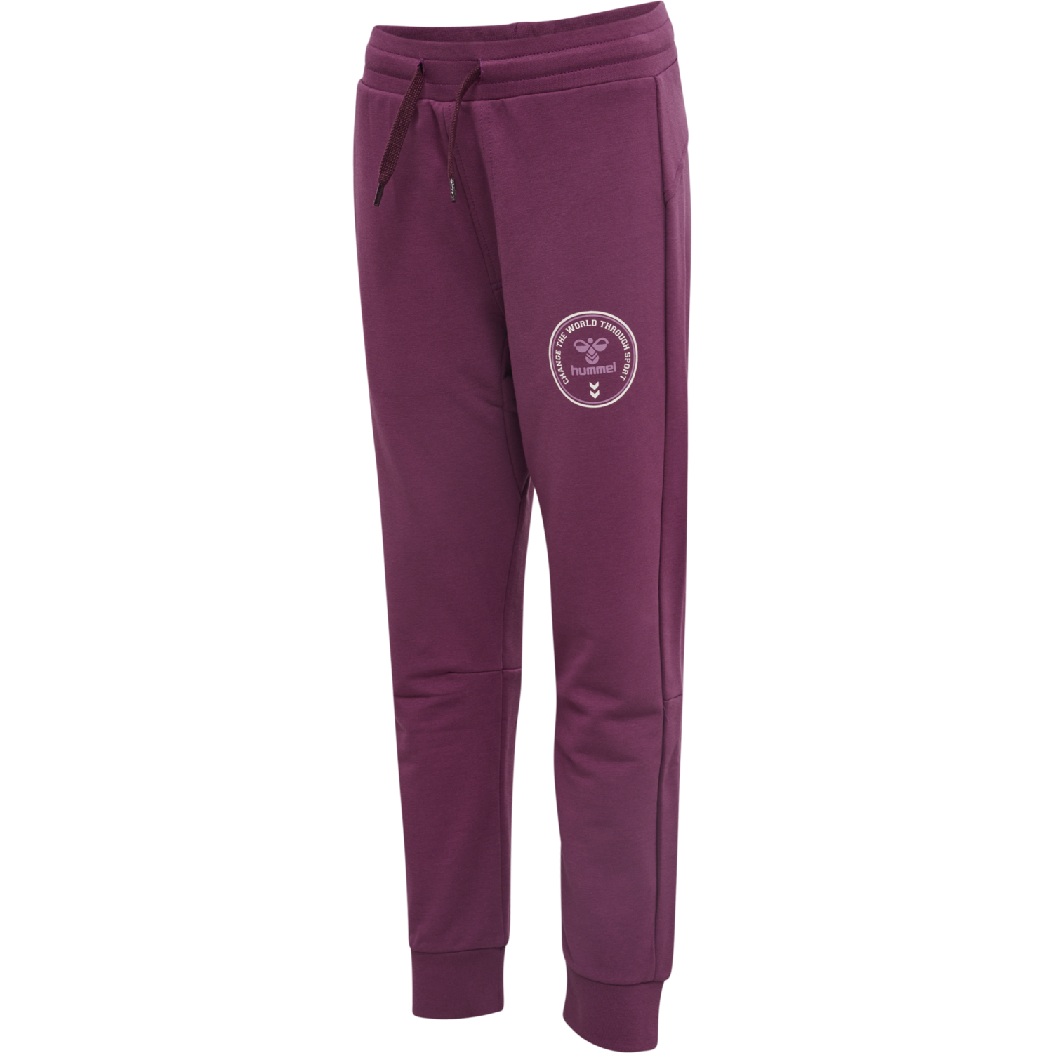 hmlMATH PANTS, AMARANTH, packshot