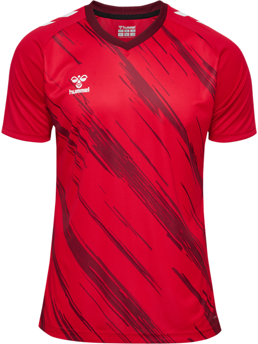 hmlMATCH TRIUMPH JERSEY S/S, TRUE RED/ZINFANDEL hmlMATCH TRIUMPH JERSEY S/S, TRUE RED/ZINFANDEL, packshot