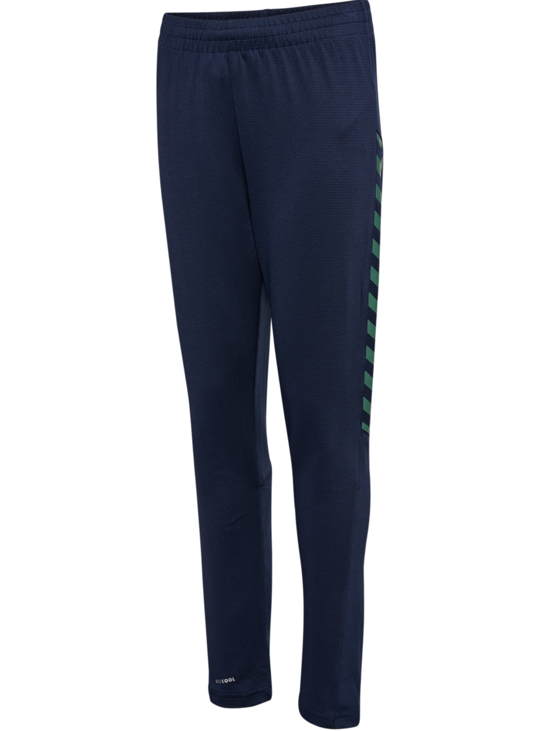 hmlSTALTIC TRAINING PANTS KIDS, MARINE/DUCK GREEN, packshot