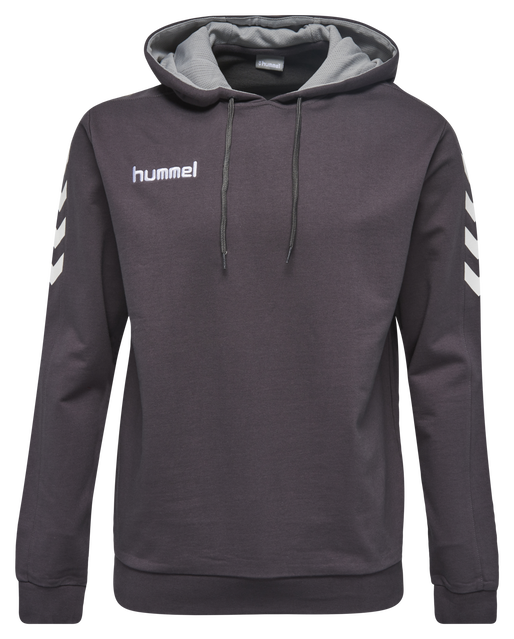 hummel CORE COTTON HOODIE ASPHALT | hummel CORE COTTON HOODIE ASPHALT |