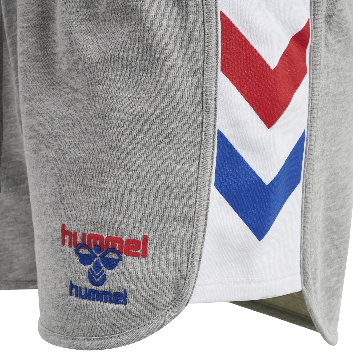 hmlIC DURBAN WOMAN SHORTS, GREY MELANGE, packshot