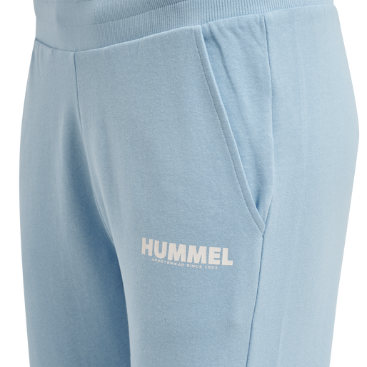 hmlLEGACY WOMAN TAPERED PANTS, PLACID BLUE, packshot