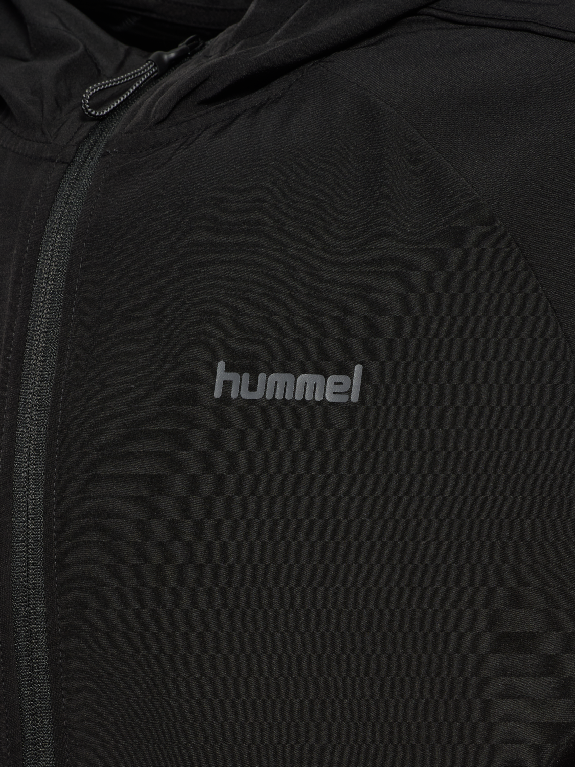 hmlHYBRID TRACK JACKET, BLACK, packshot