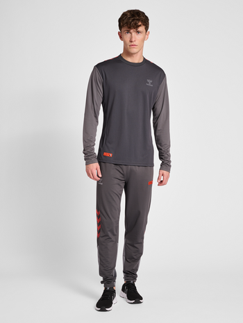 hmlPRO GRID GAME JERSEY L/S, FORGED IRON, model