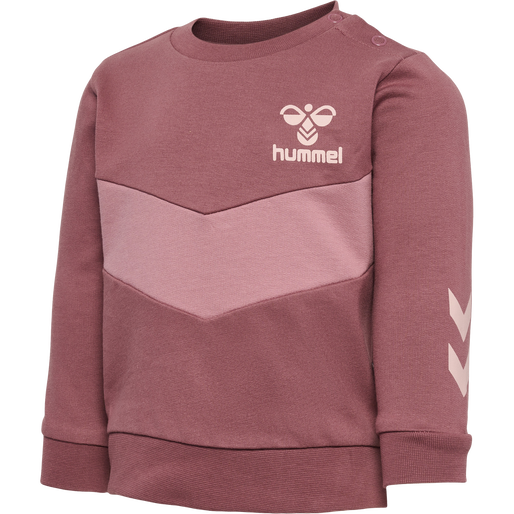 hmlNEEL SWEATSHIRT, ROSE BROWN, packshot