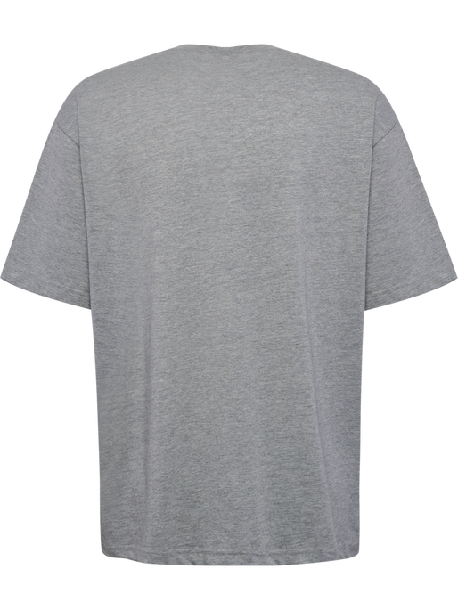 hmlLOOSE T-SHIRT BEE S/S, GREY MELANGE, packshot