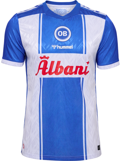 OB 24/25 HOME JERSEY SS, LAPIS BLUE/BRIGHT WHITE, packshot