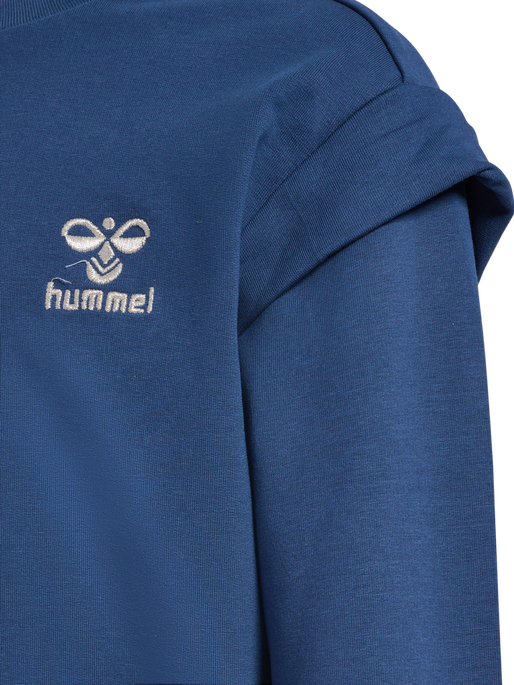 hmlBLESS SWEATSHIRT, DARK DENIM, packshot