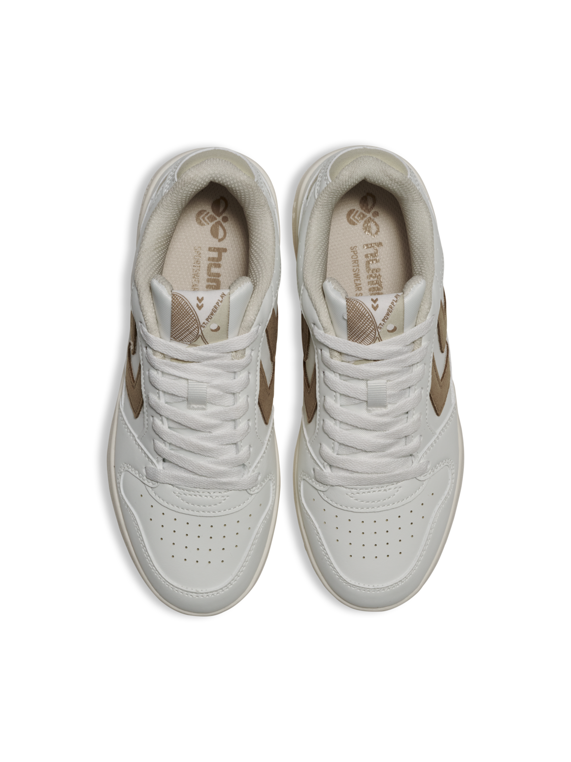ST. POWER PLAY WMNS, WHITE/HUMUS, packshot