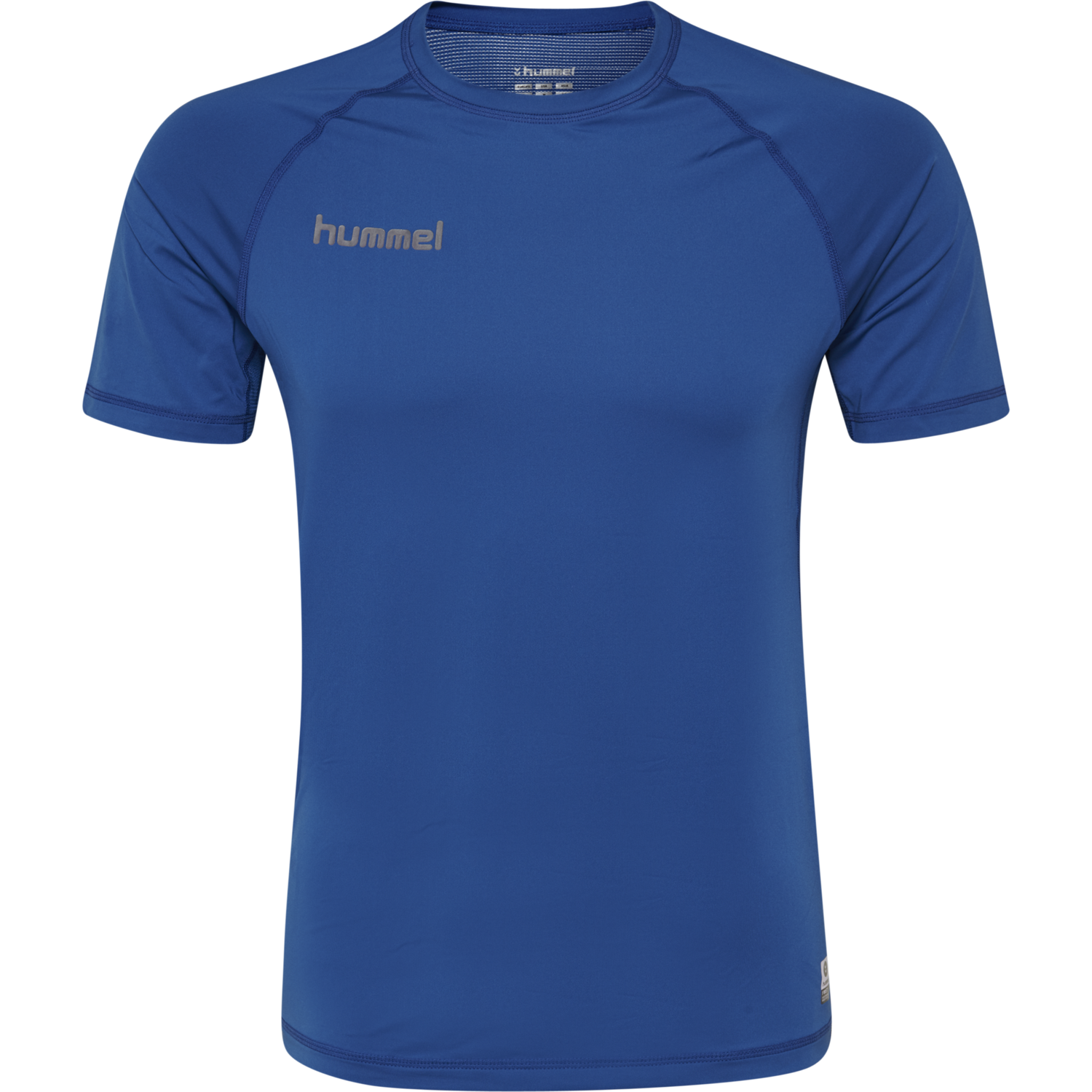 HUMMEL FIRST PERFORMANCE KIDS JERSEY S/S, TRUE BLUE, packshot