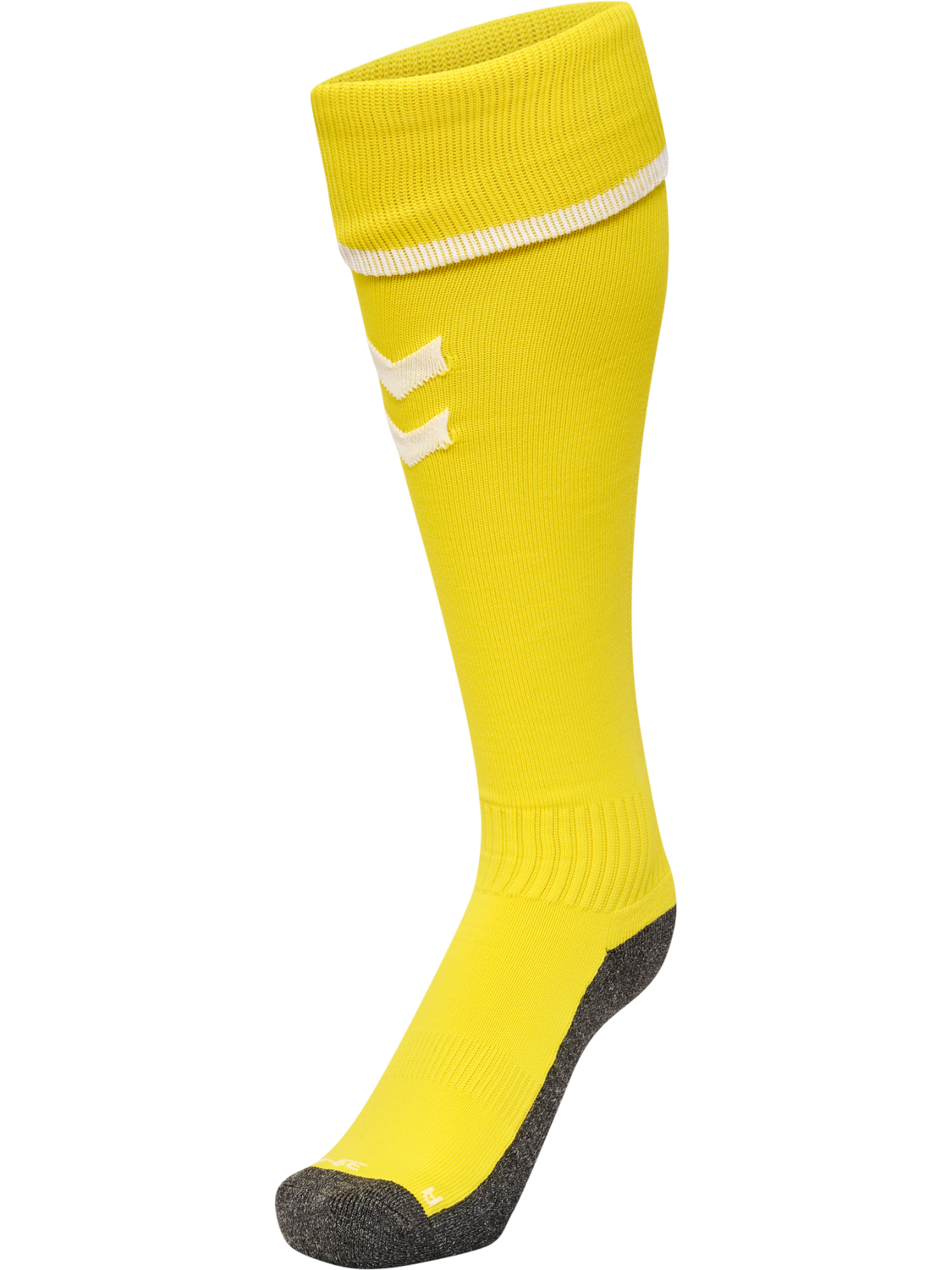 hmlCORE FOOTBALL SOCKS, BLAZING YELLOW/WHITE, packshot